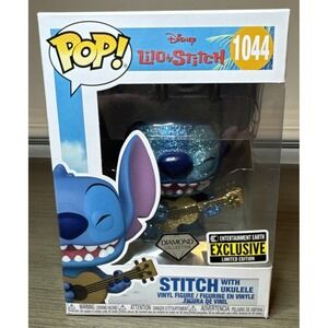Funko Pop! Lelo & Stitch #1044 Diamond Collection, Entertainment Earth Exclusive
